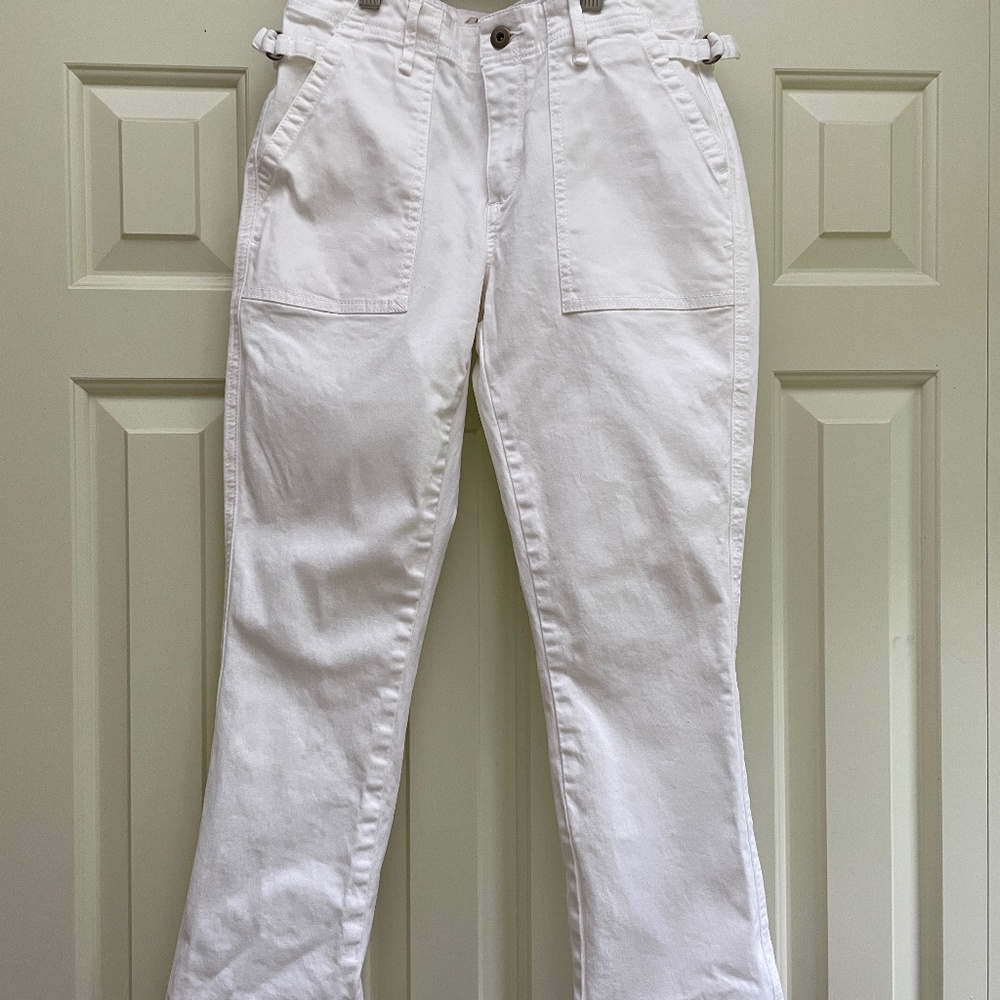 Anthropologie White Pants